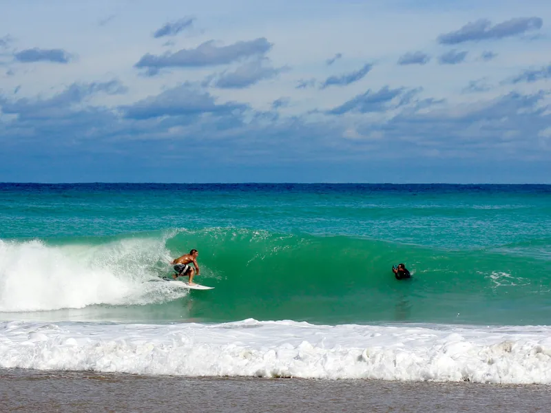 Le spot de surf