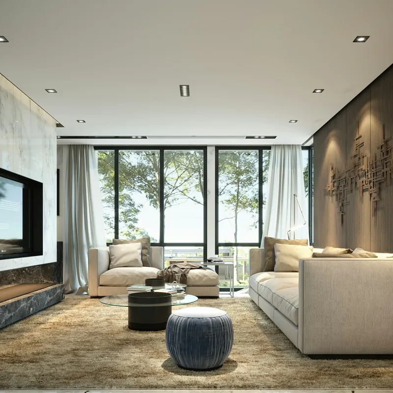 Le salon ouvert